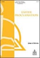 Easter Proclamation Two-Part choral sheet music cover